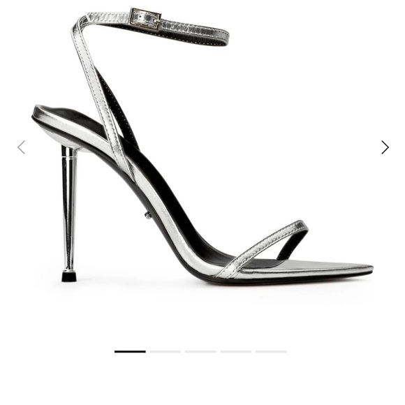 Tony Bianco USA Myra Nappa Metallic Heels - Picture 4 of 5